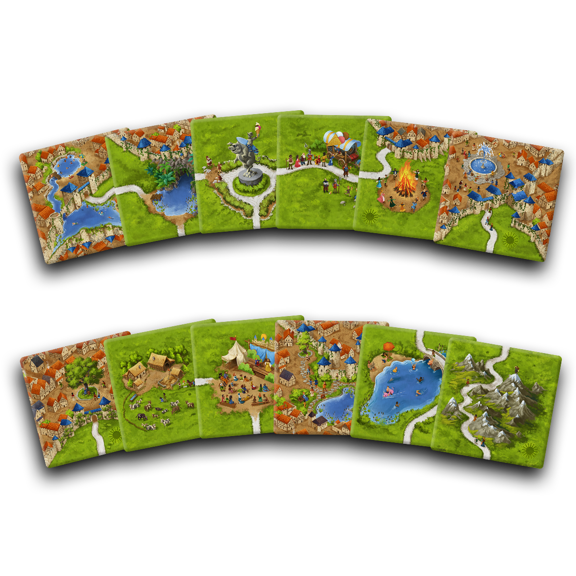 Carcassonne - 4 Jahreszeiten - Der Sommer