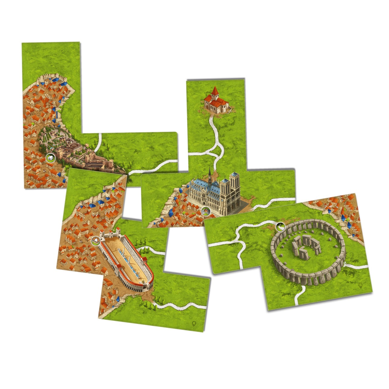 Carcassonne - Wunder der Menschheit - Set I