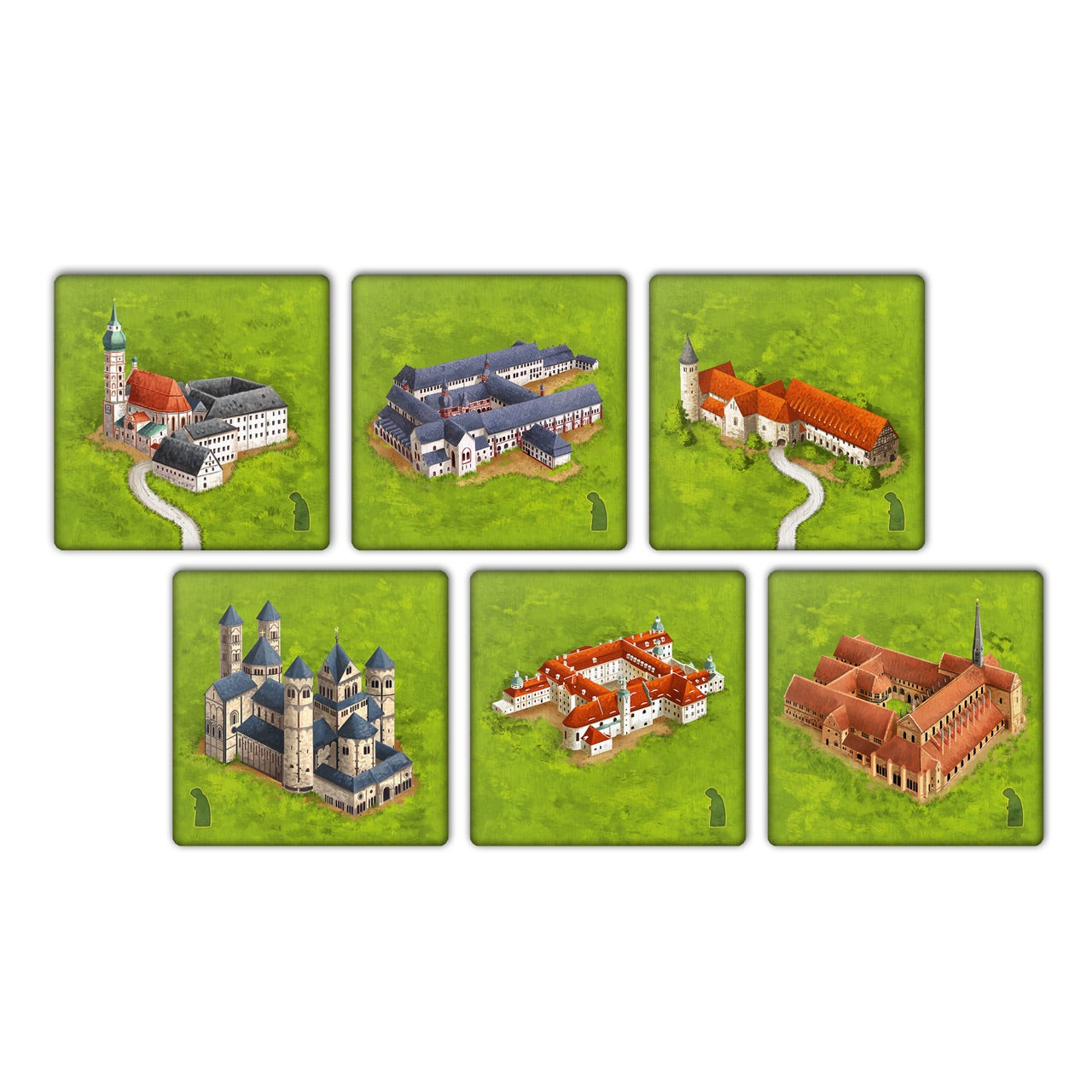 Carcassonne - Klöster in Deutschland