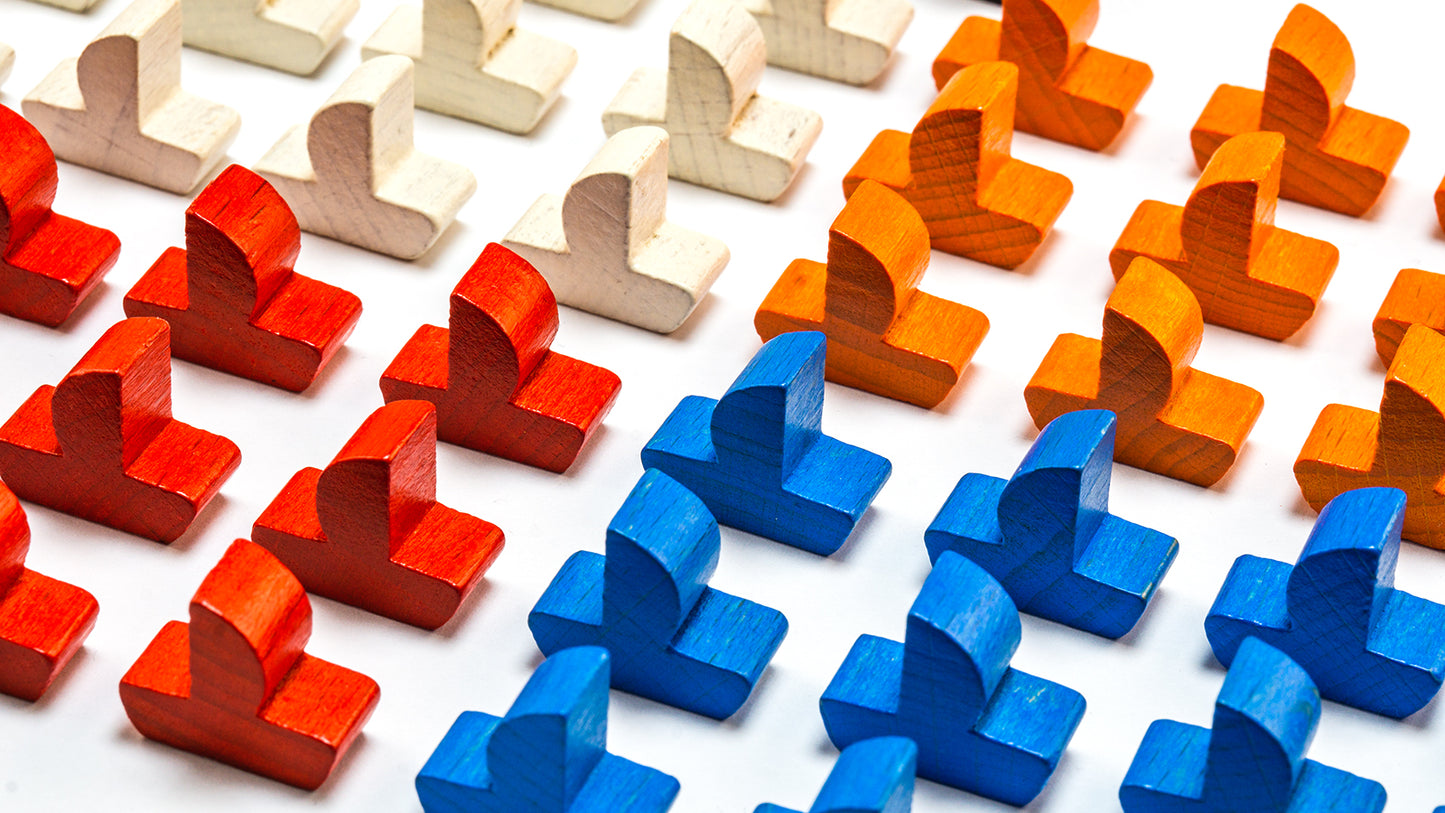 Siedler Holzfiguren - Sets für 4 Spieler