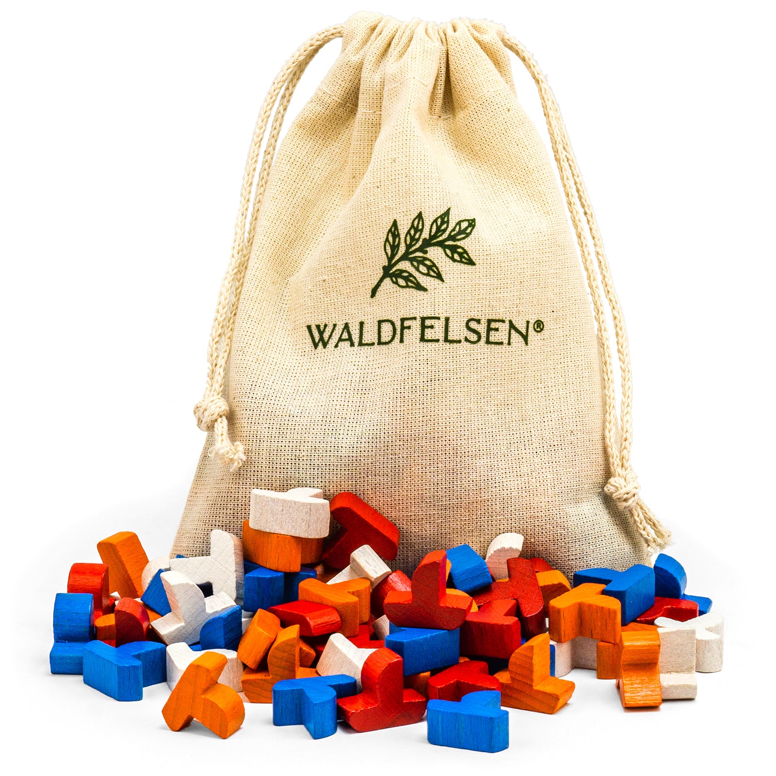 Figurines en bois Settlers - ensembles pour 4 joueurs