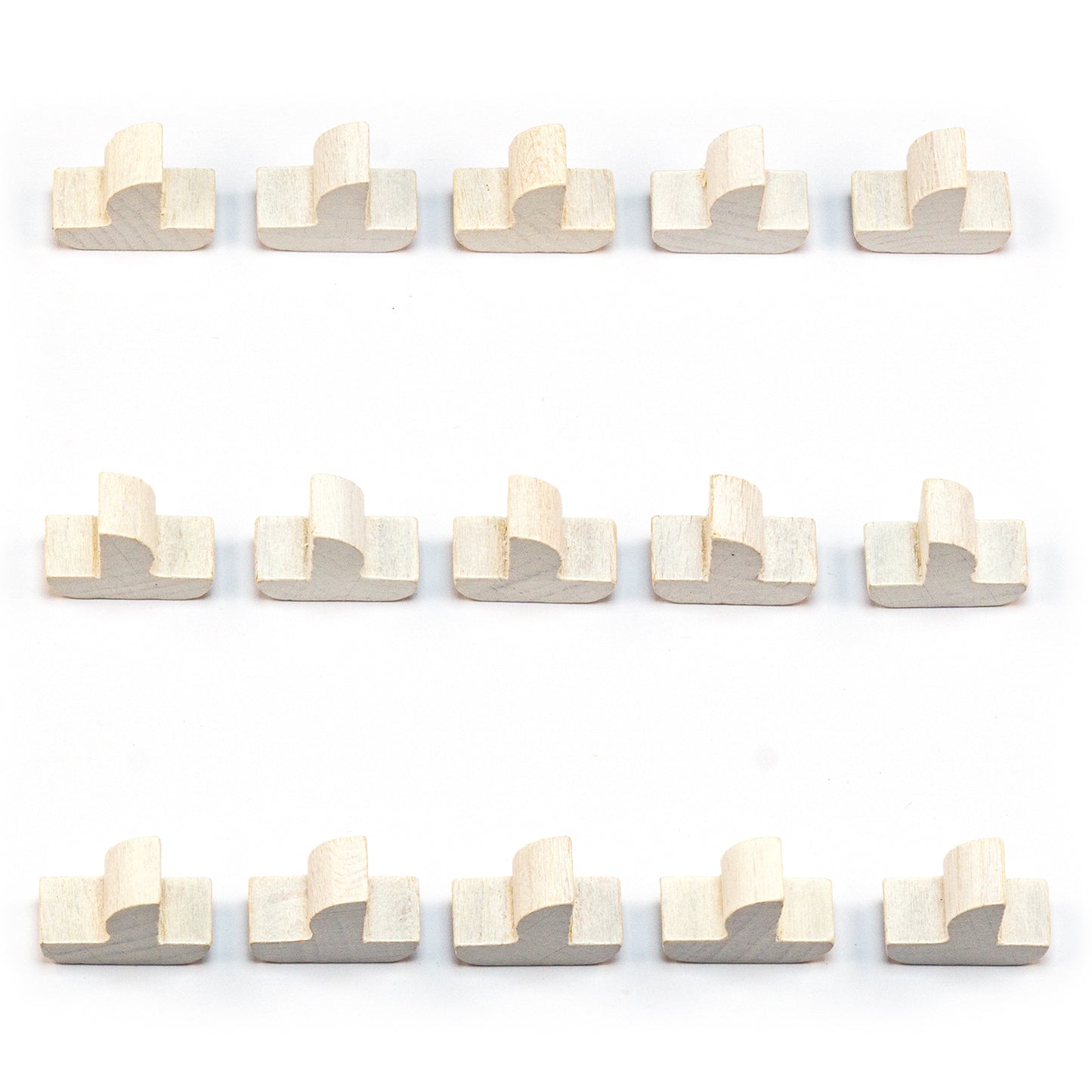 Figurines en bois Settlers - ensembles pour 1 joueur