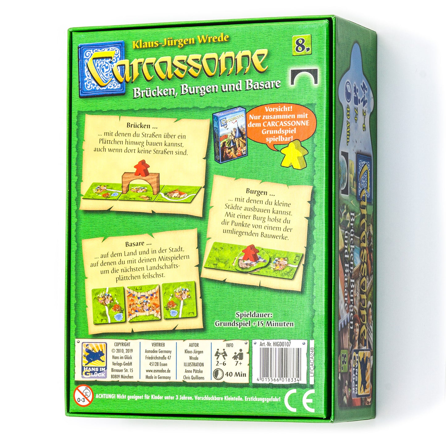 Carcassonne – 8. Brücken, Burgen und Basare