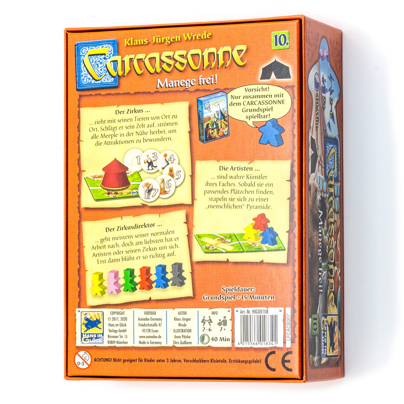 Carcassonne – 10th ring free!