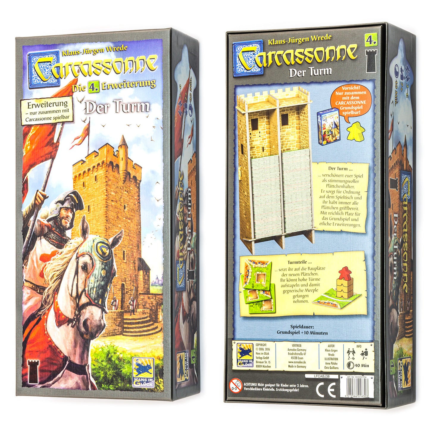 Carcassonne – 4. Der Turm