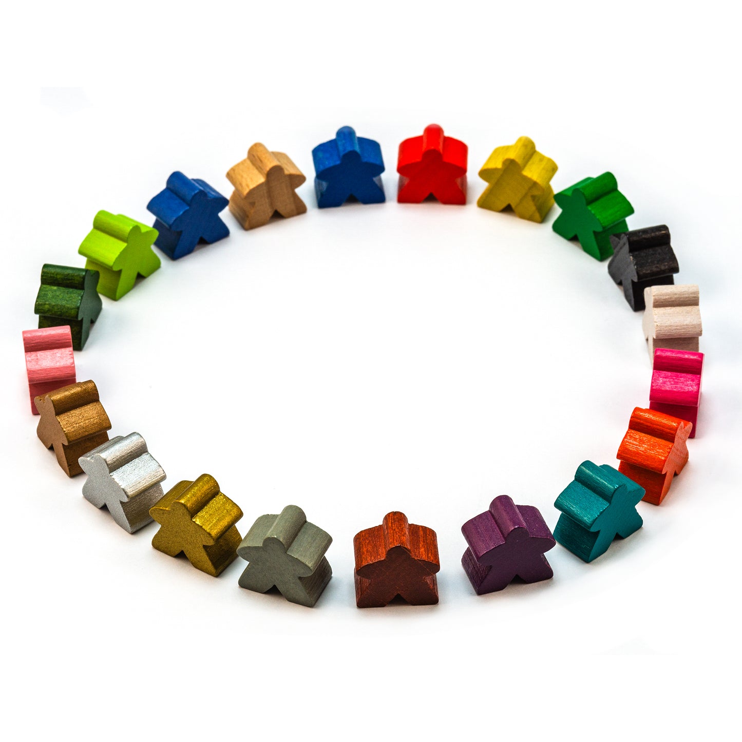 Meeple, Gefolgsleute (16 mm)