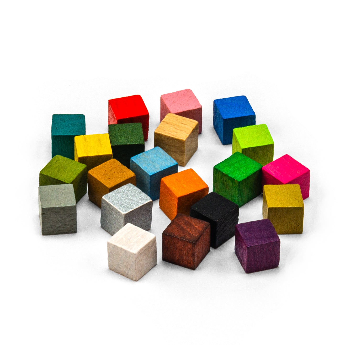 Cube en bois sans yeux (8 mm)