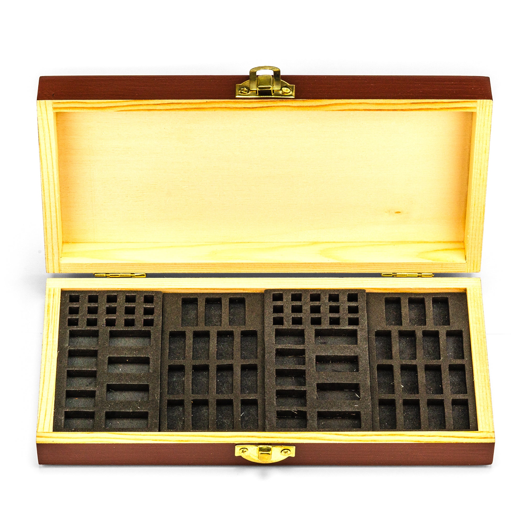 Settlers wooden box without figures