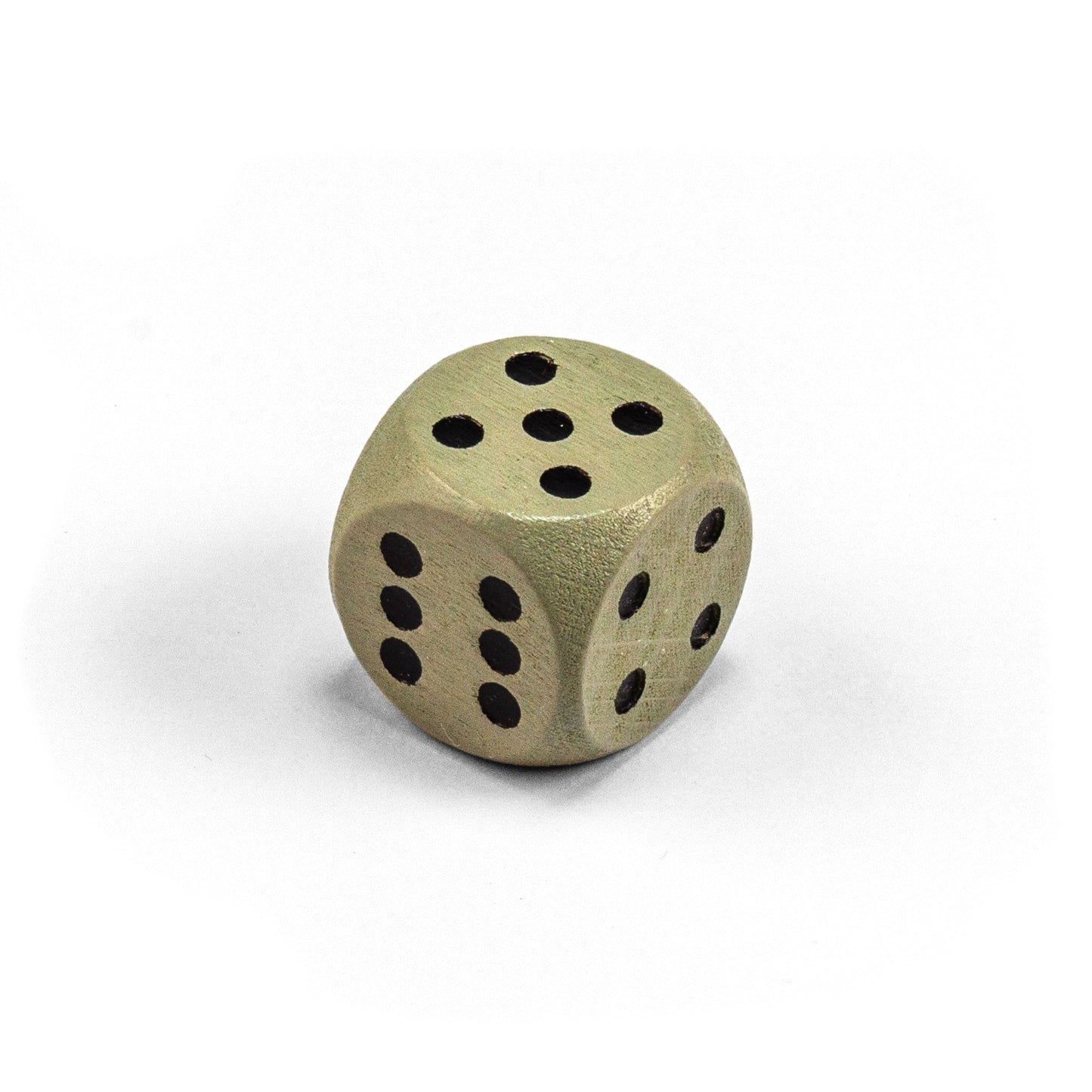 Holzwürfel mit schwarzen Augen (16 mm)