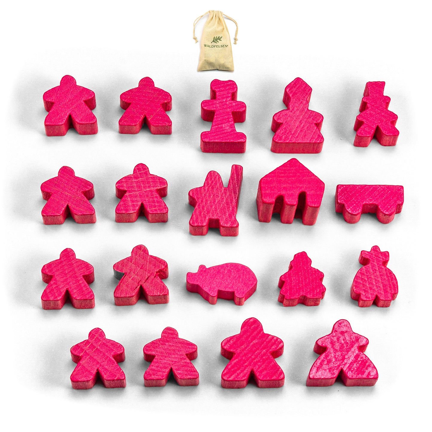 Carcassonne - Figuren Komplett-Set