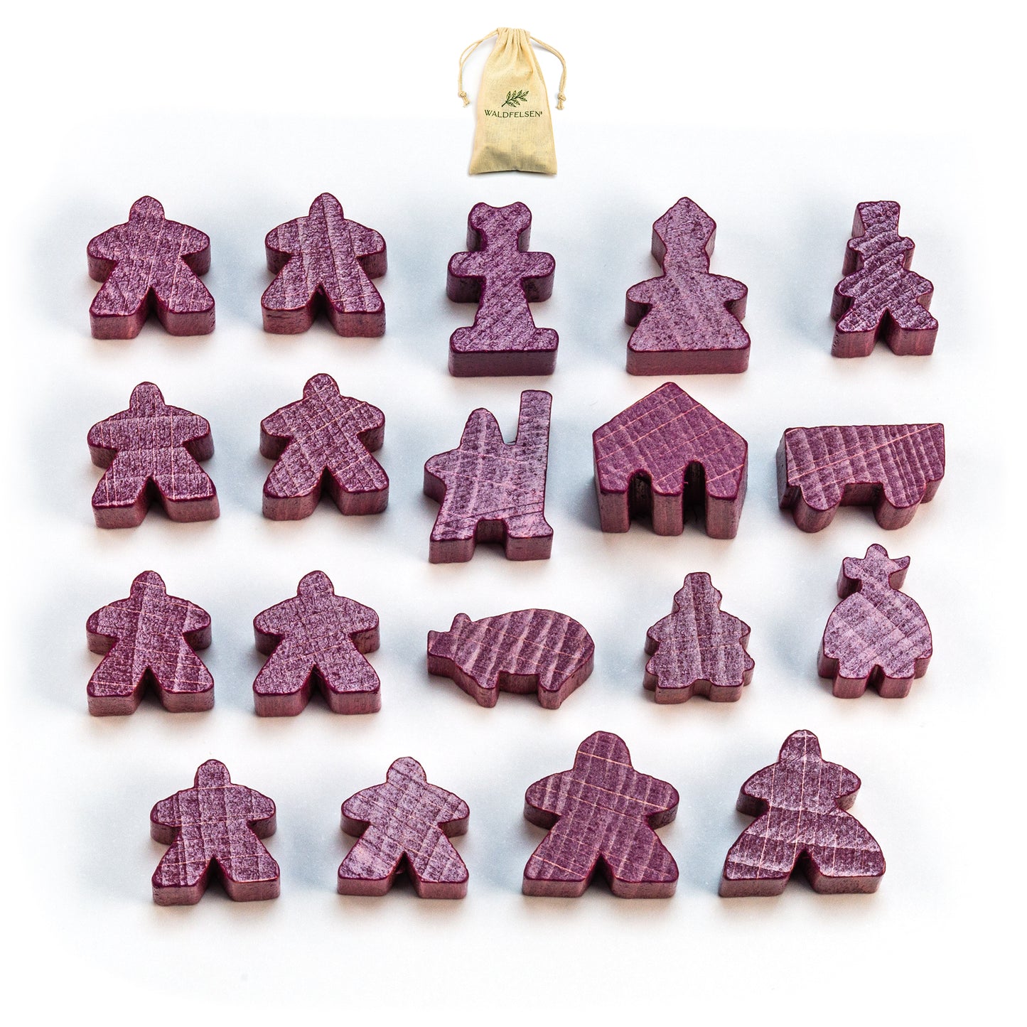Carcassonne - Figuren Komplett-Set