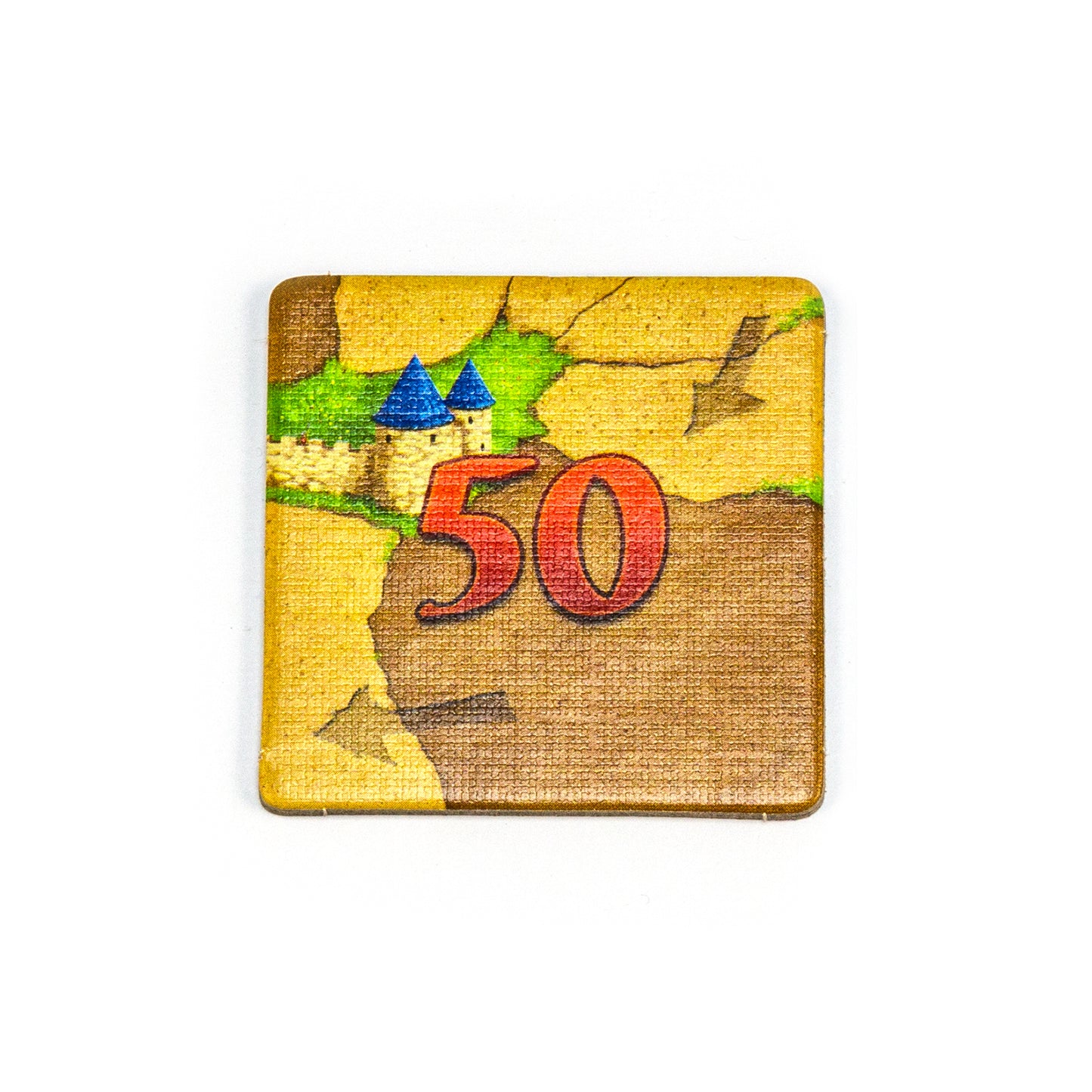 Carcassonne - 50/100-Wertungsplättchen