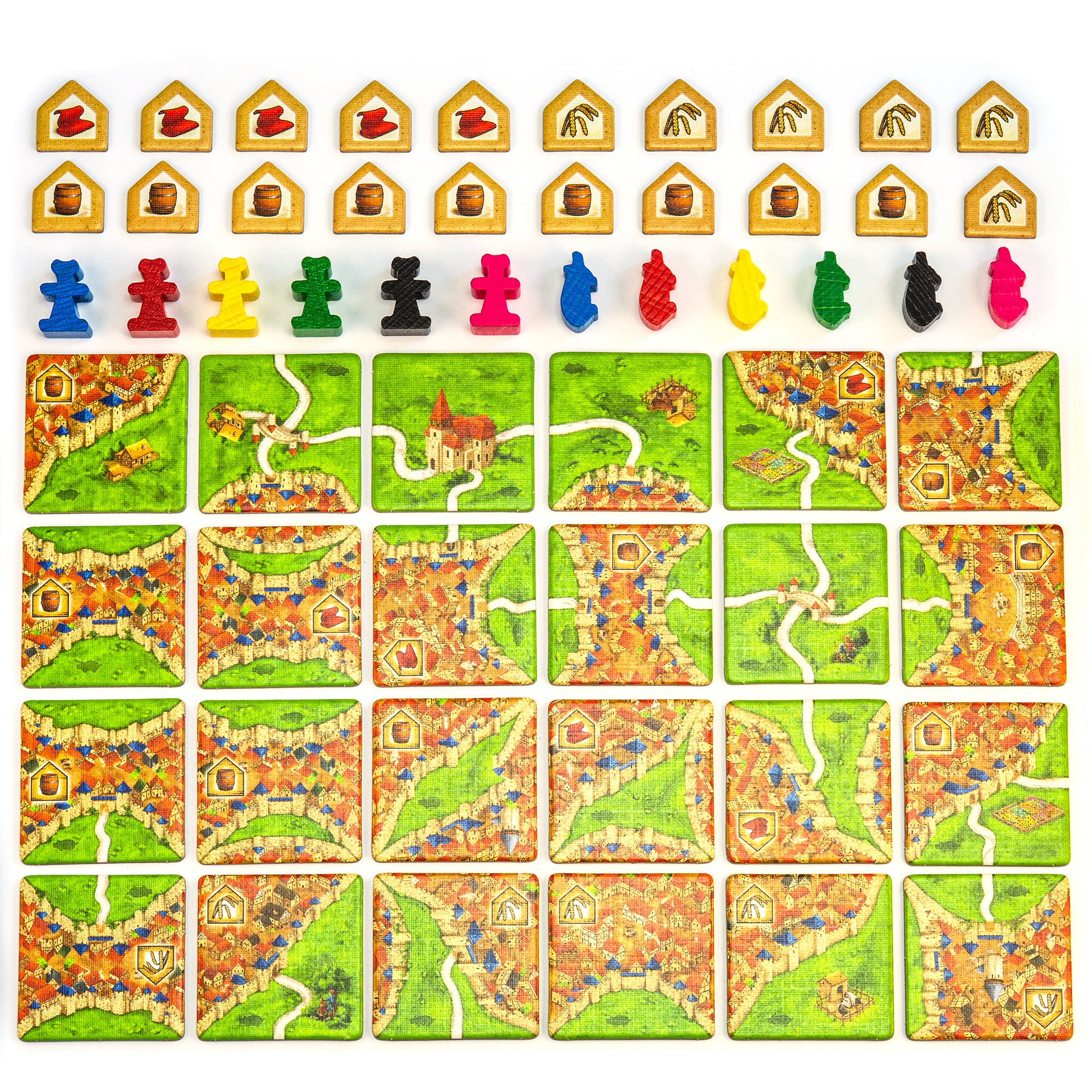 Carcassonne – 2. Händler und Baumeister