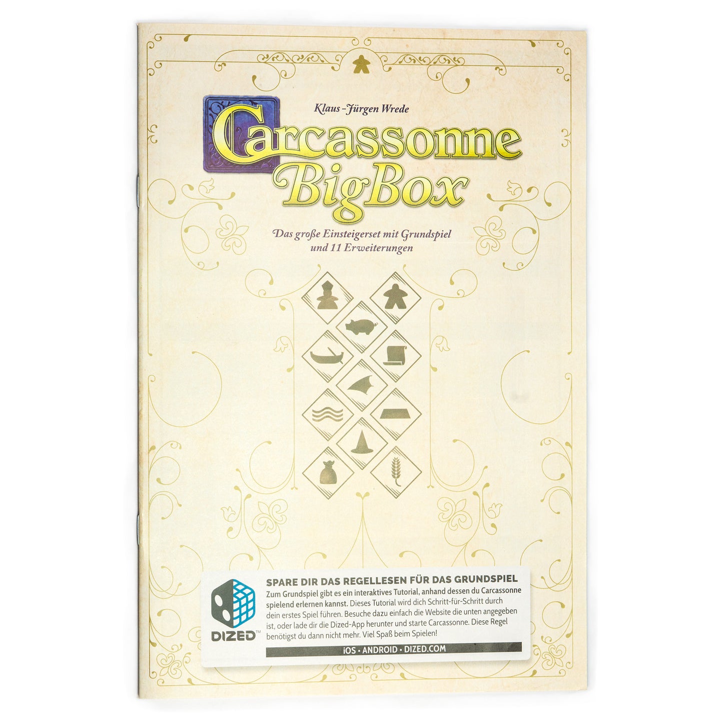 Carcassonne - Big Box (Karton und Anleitung)