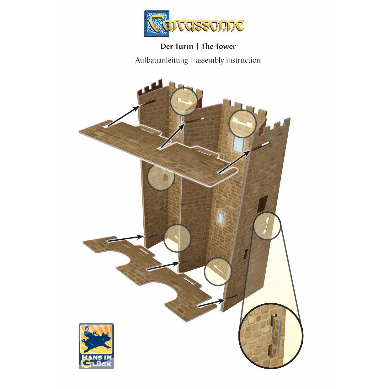 Carcassonne - The Tower (single)