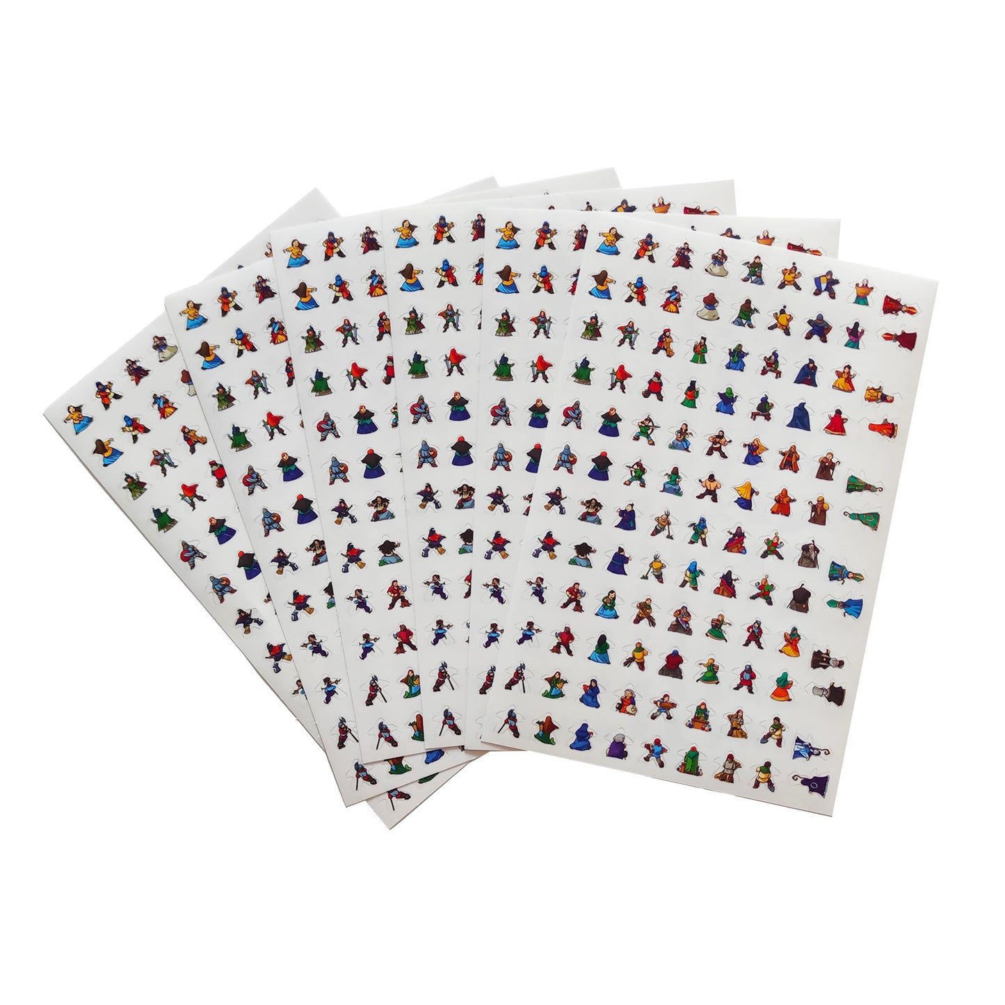 Carcassonne - Meeple-Sticker aus der Jubiläums-Edition