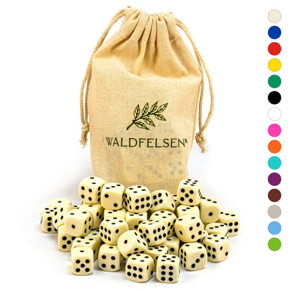 Acrylic dice sets (16 mm)
