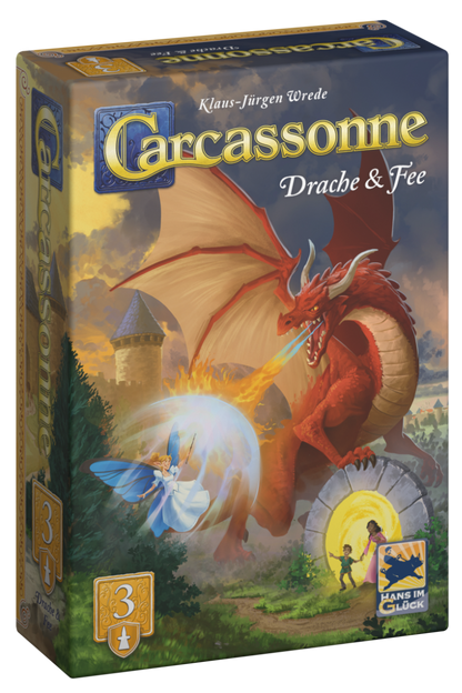 Carcassonne – 3. Burgfräulein und Drache