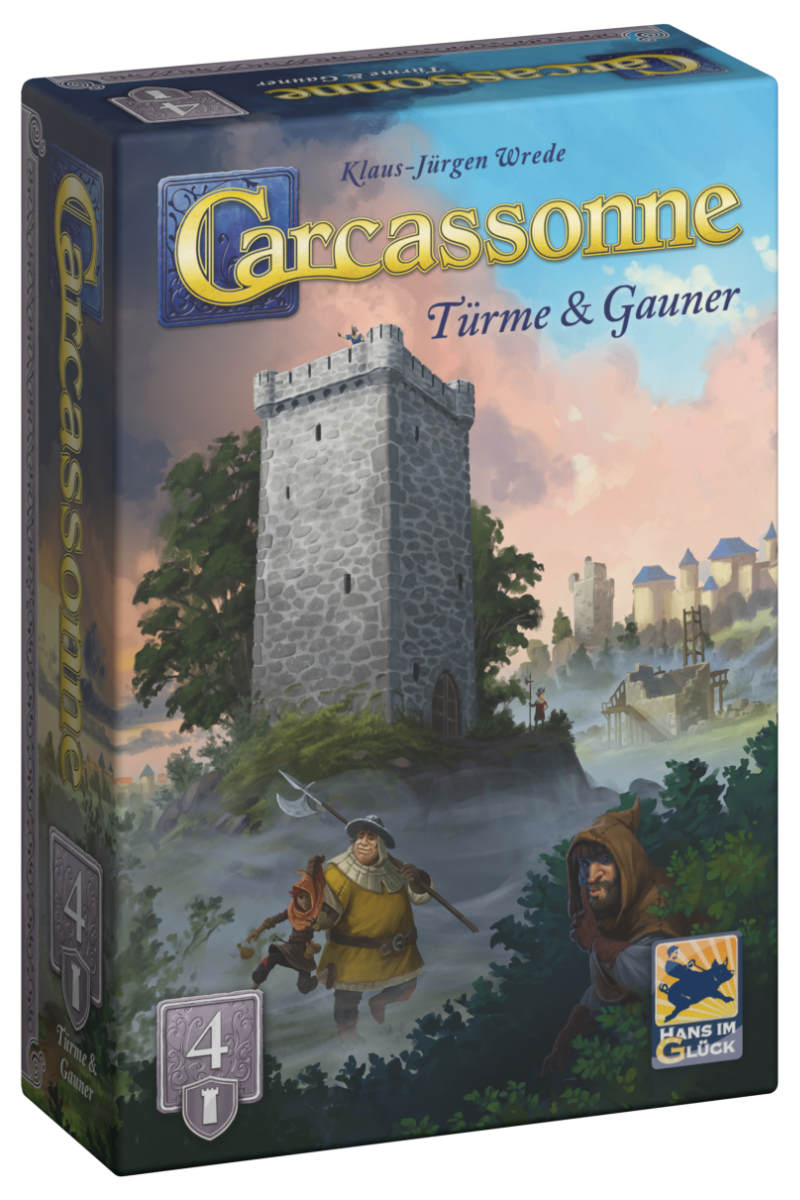 Carcassonne – 4. Türme & Gauner