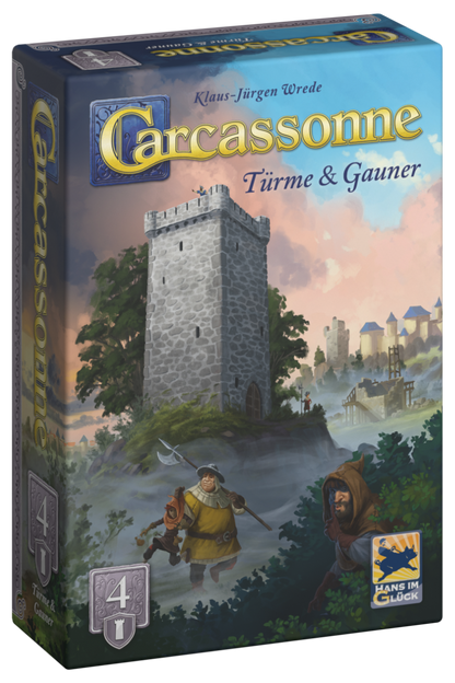 Carcassonne – 4. Türme & Gauner