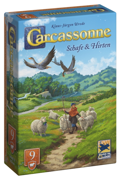 Carcassonne – 9. Schafe und Hügel