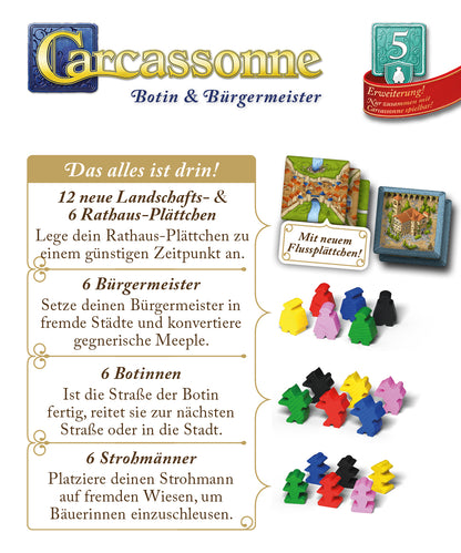 Carcassonne - 5th abbey and mayor