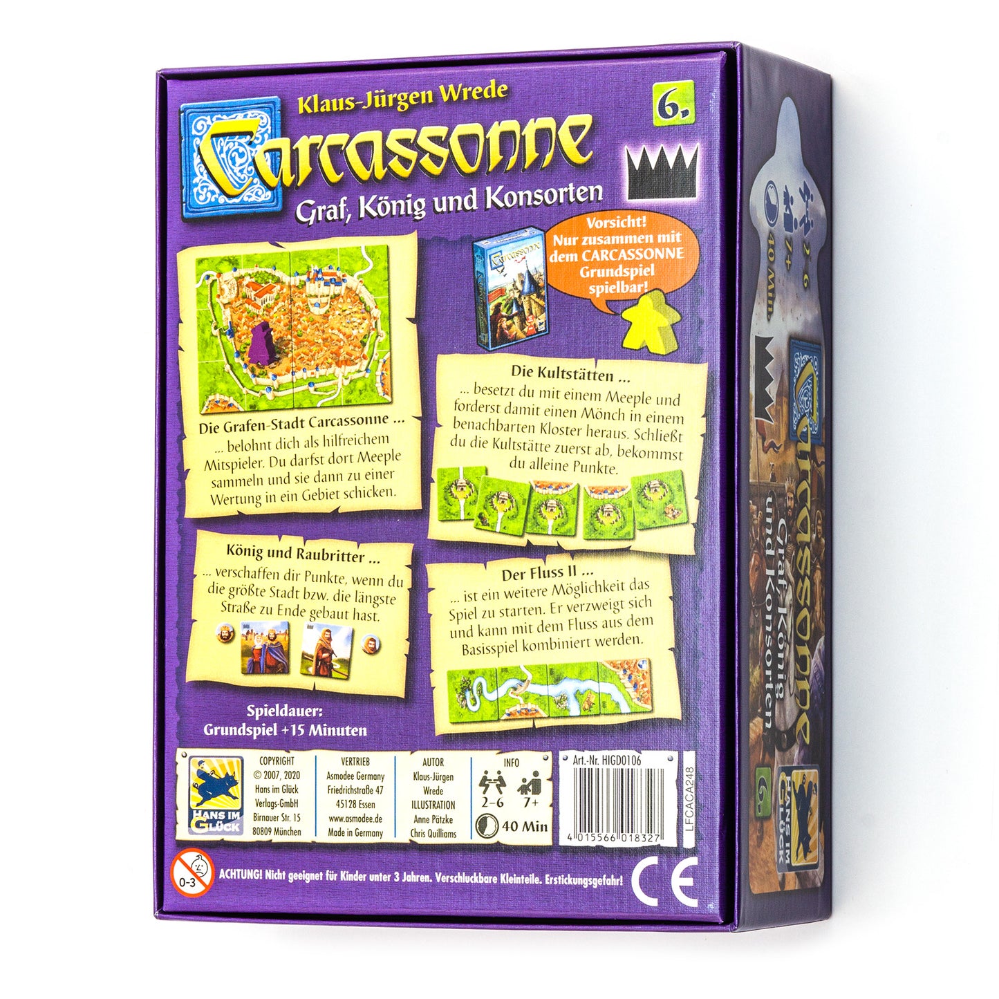 Carcassonne – 6th Count, King and Co