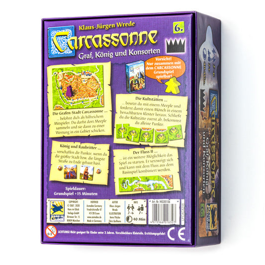 Carcassonne – 6. Graf, König und Konsorten