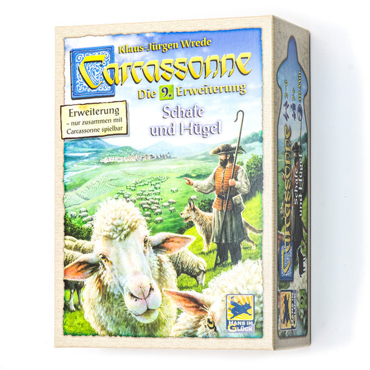 Carcassonne – 9. Schafe und Hügel