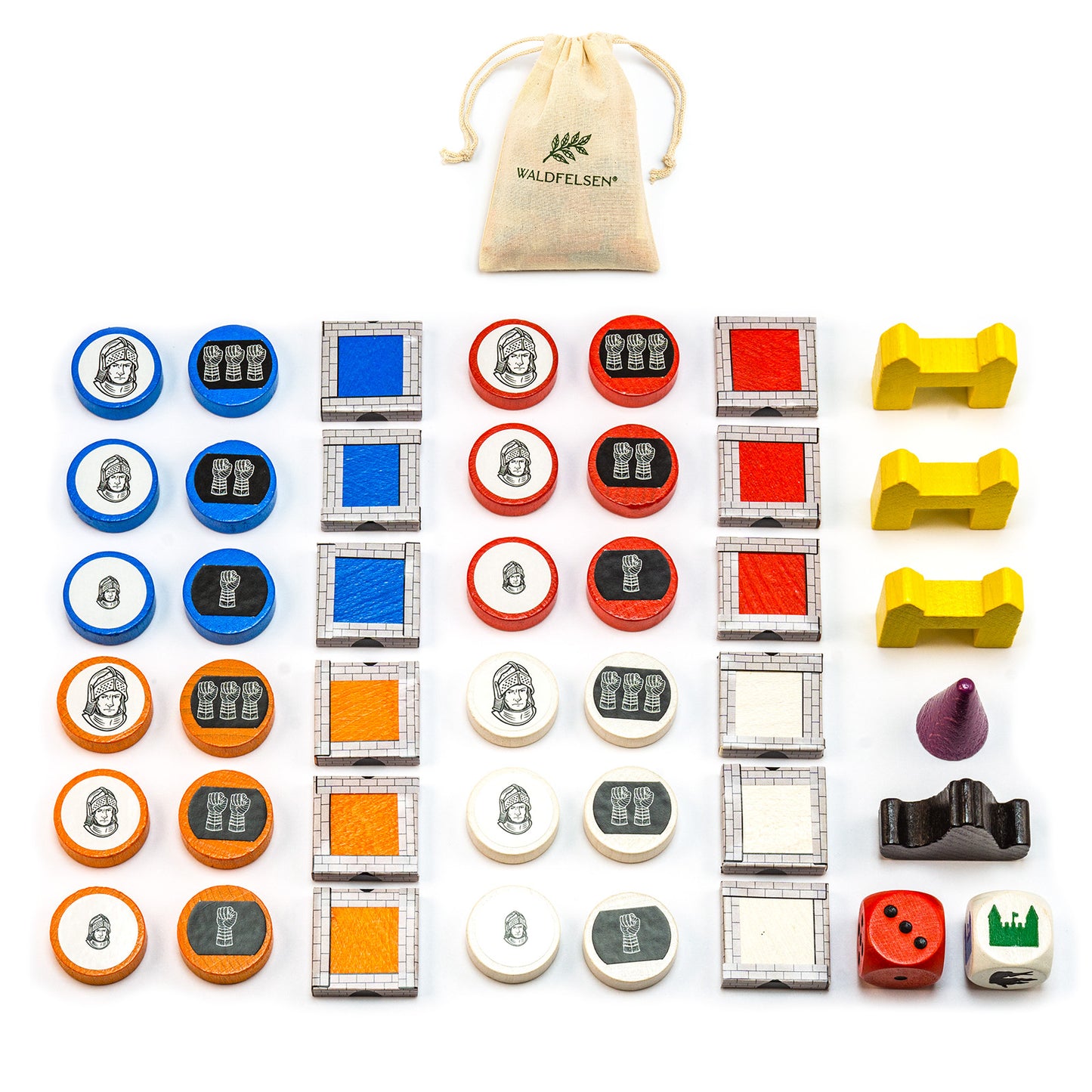 Siedler Holzfiguren - Sets für 4 Spieler