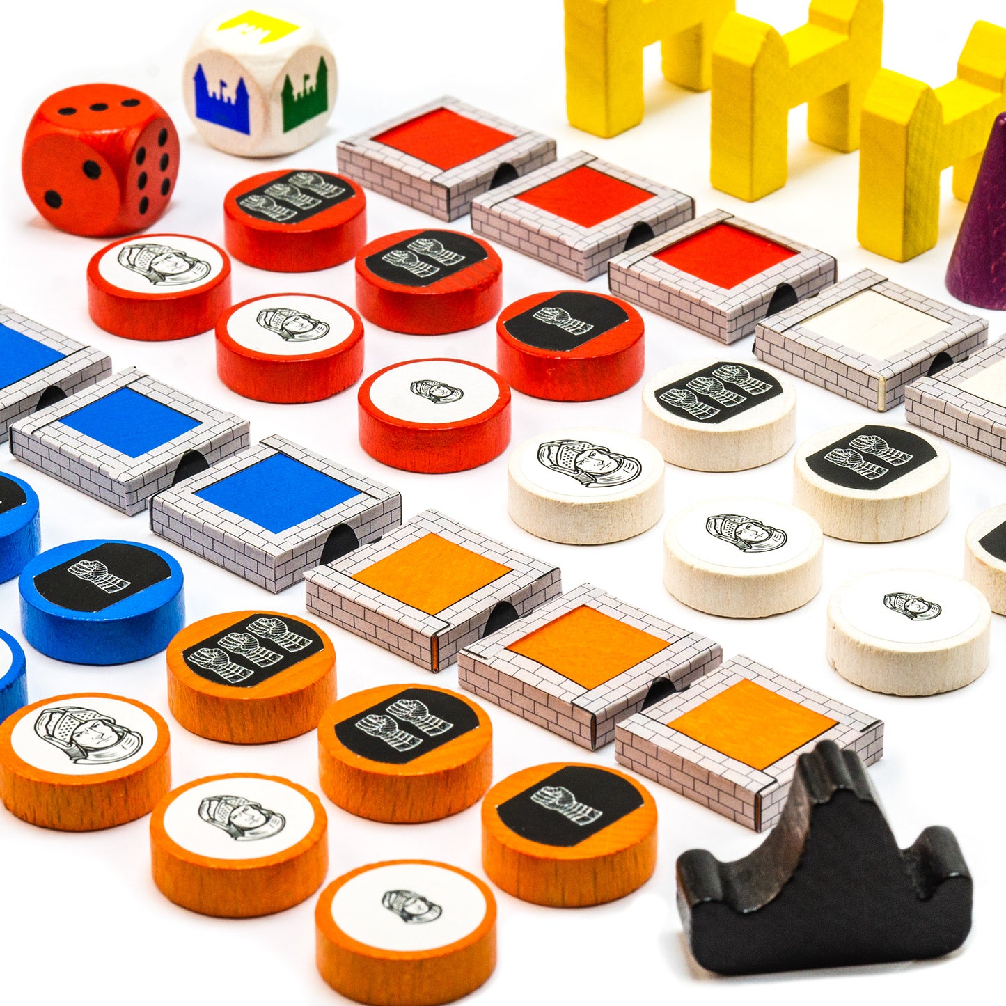 Siedler Holzfiguren - Sets für 4 Spieler