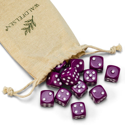 Acrylic dice sets (16 mm)