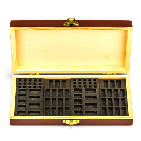 Settlers wooden box without figures