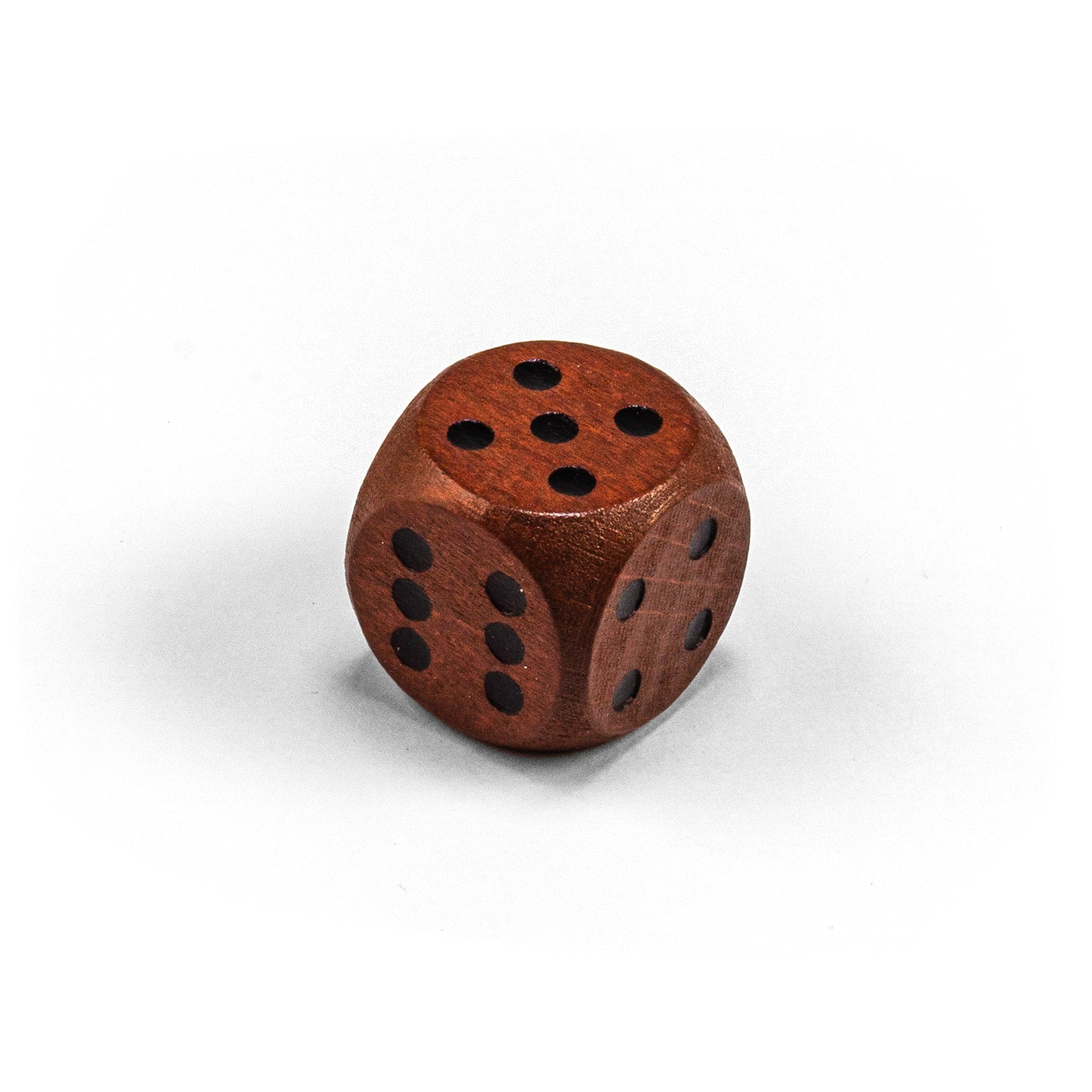 Cube en bois avec yeux noirs (16 mm)