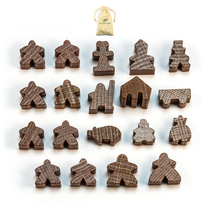 Carcassonne - Figuren Komplett-Set