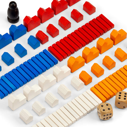 Siedler Holzfiguren - Sets für 4 Spieler