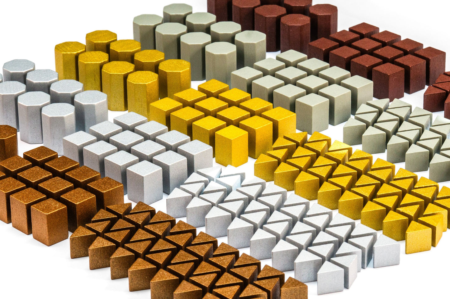 Risiko Holzfiguren - Set für 5 Spieler