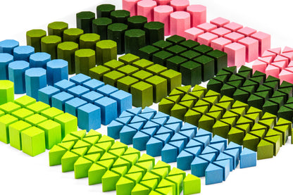 Risiko Holzfiguren - Set für 5 Spieler