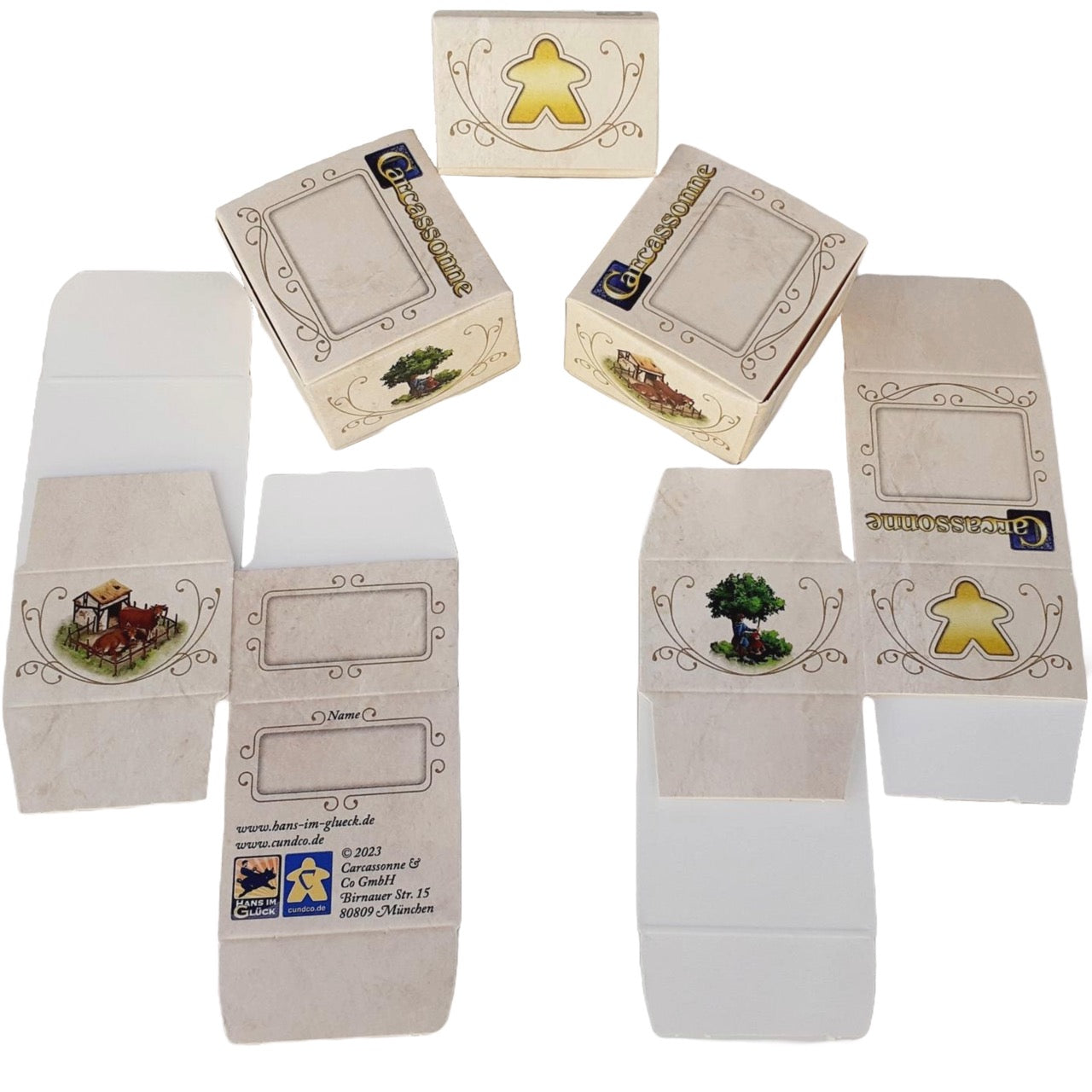 Carcassonne - folding box
