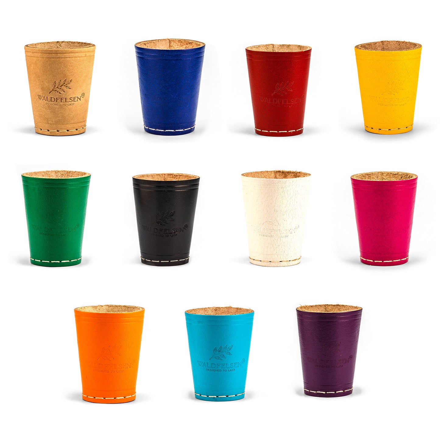 dice cup made of genuine leather (9 cm)