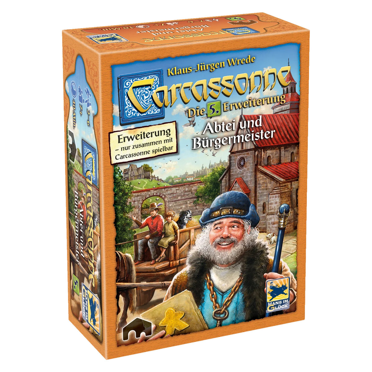 Carcassonne - 5. Botin & Bürgermeister