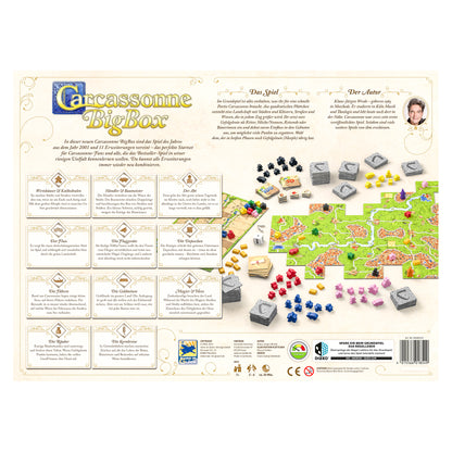 Carcassonne Big Box - The large starter set with 11 expansions – Taigania