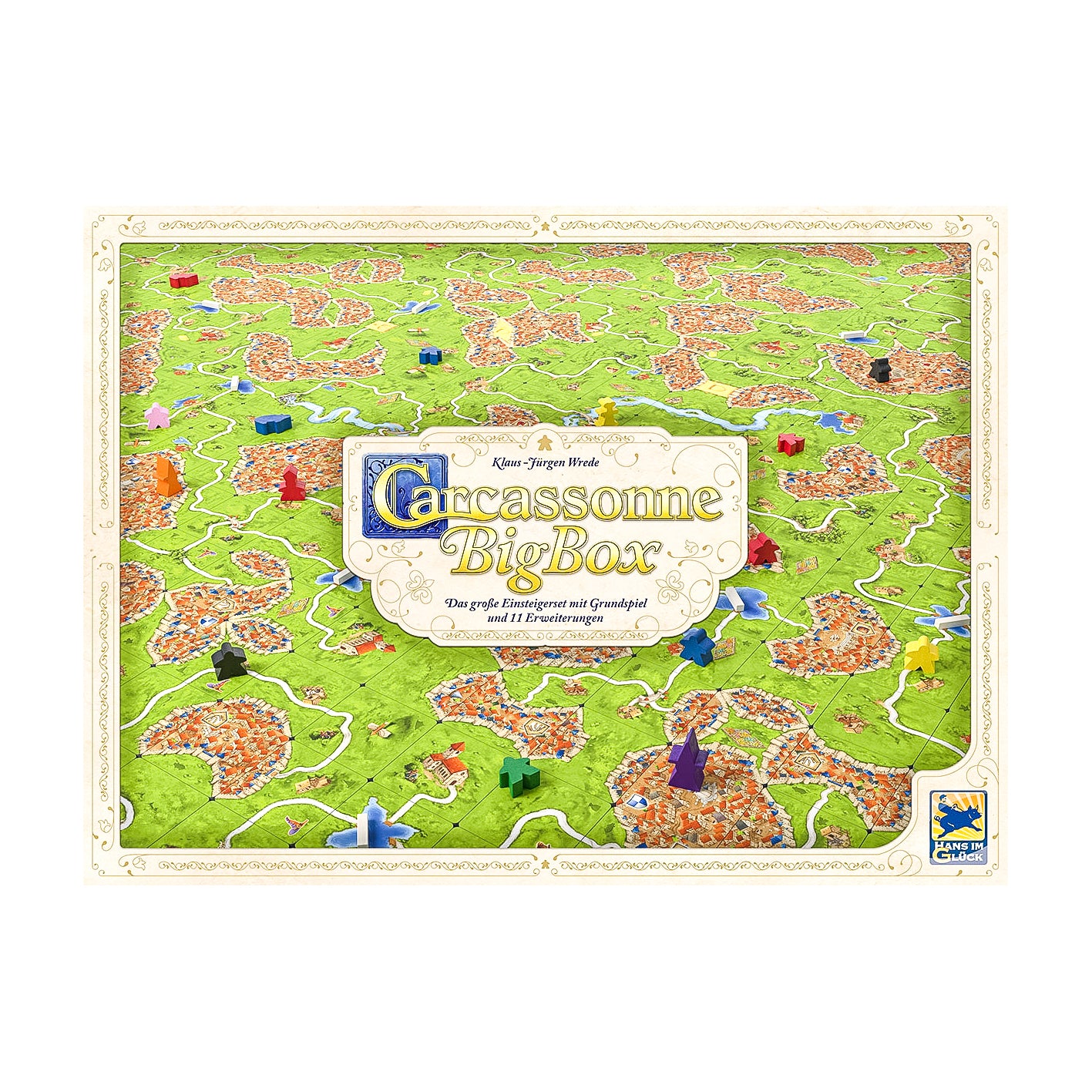 Carcassonne - Big Box (Karton und Anleitung)