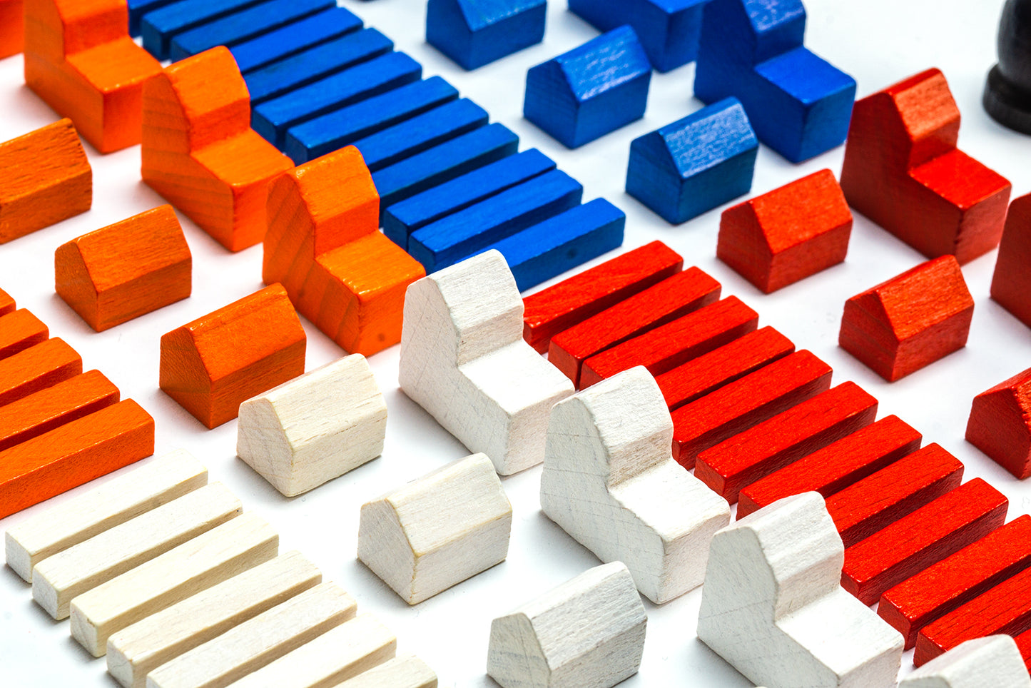 Siedler Holzfiguren - Sets für 4 Spieler